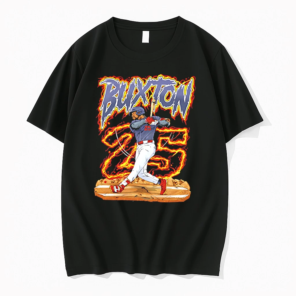 Officials Minnesota Twins Byron Buxton Hand Drawn Artwork Tee T Shirt Sweater Hoodie