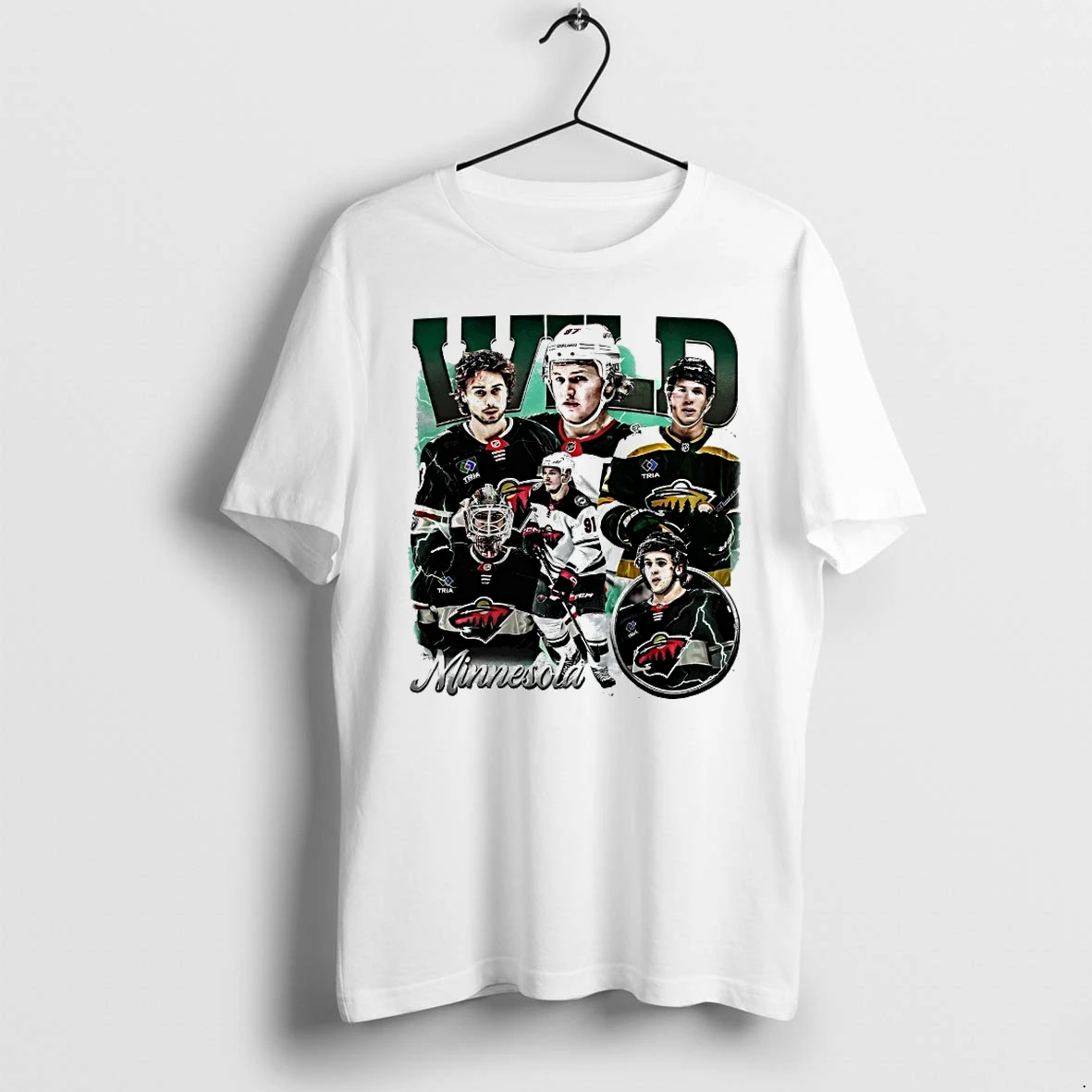 Officials Minnesota Wild Players Vintage T Shirt Sweater Hoodie