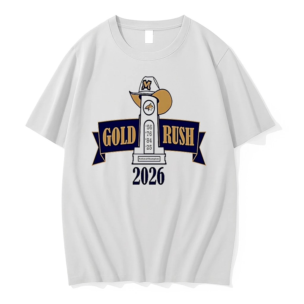 Officials Montana State Bobcats Gold Rush 2026 T Shirt Sweater Hoodie