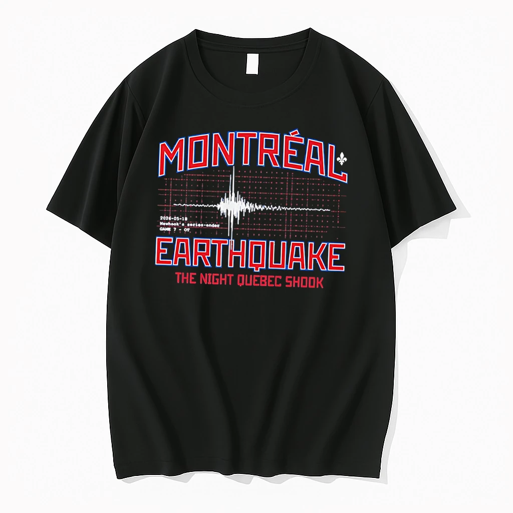 Officials Montreal Earthquake Newhooks Series Ender Tee T Shirt Sweater Hoodie