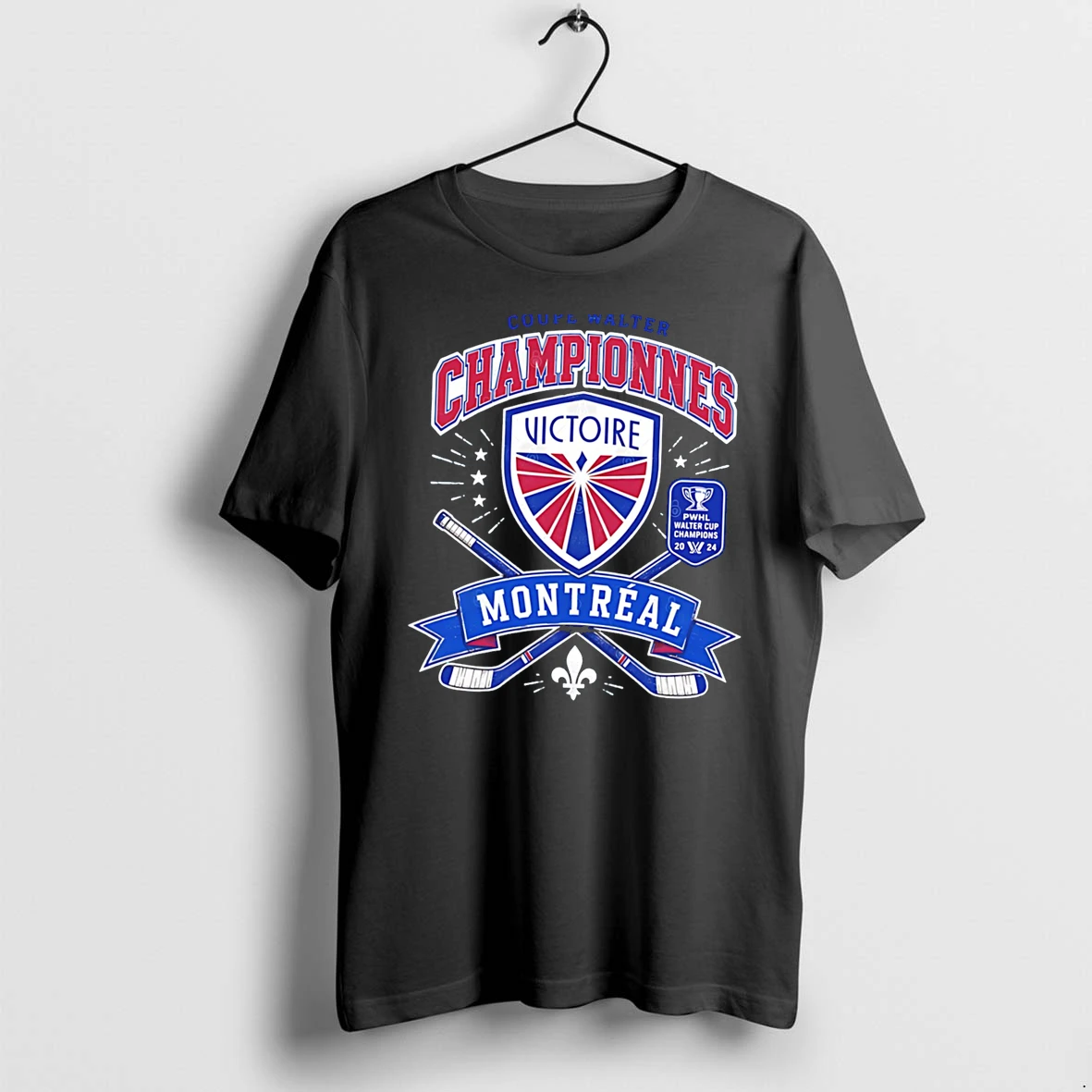 Officials Montreal Victoire Pwhl Walter Cup Finals Champions 2026 Tee T Shirt Sweater Hoodie