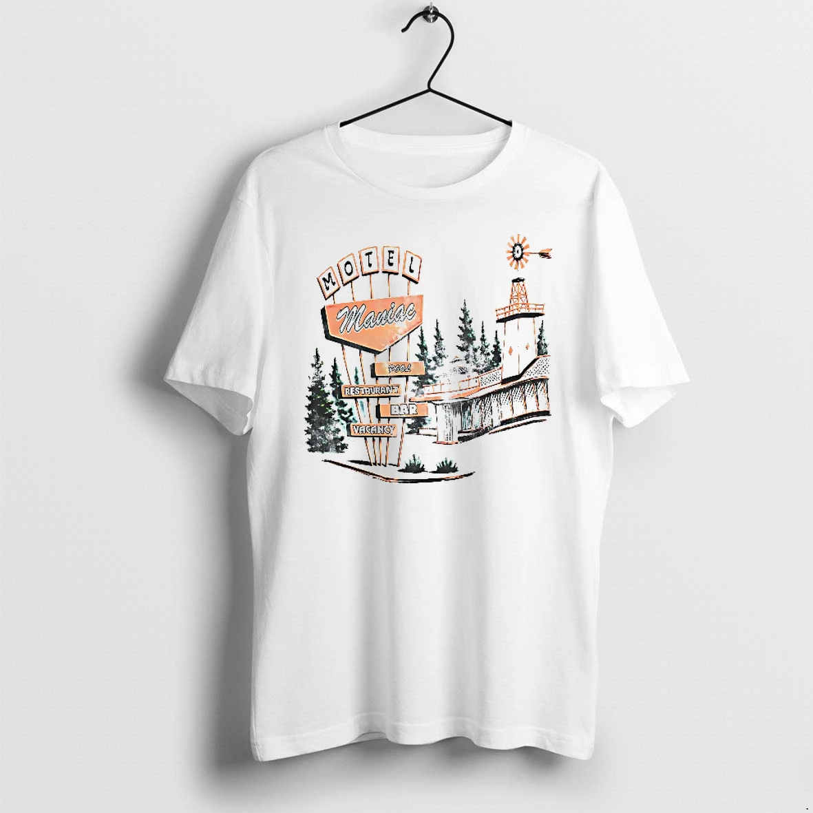 Officials Motel Maniac Pool Restaurant Bar Vacancy Women T Shirt Sweater Hoodie