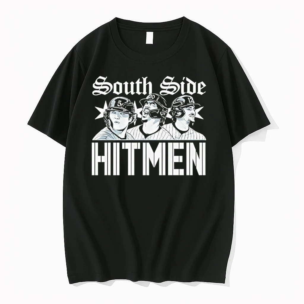 Officials Munetaka Murakami Colson Montgomery And Miguel Vargas South Side Hitmen T Shirt Sweater Hoodie