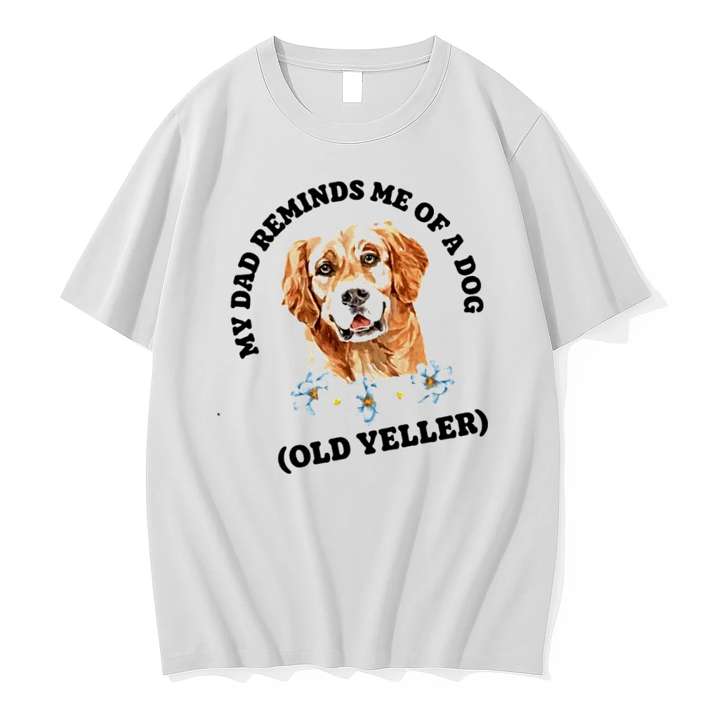 Officials My Dad Reminds Me Of A Dog Old Yeller Golden Retriever T Shirt Sweater Hoodie