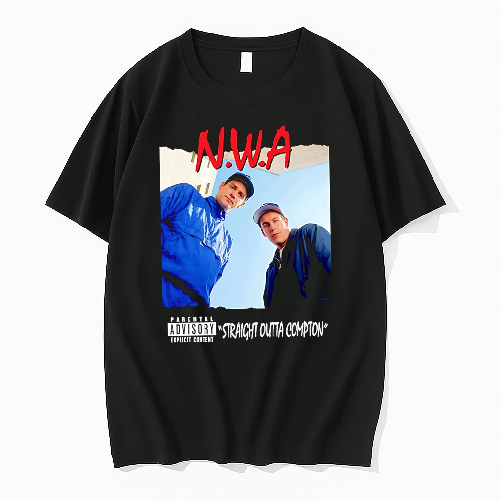 Officials N W A Straight Outta Compton Jim Carrey And Adam Sandler Premium T Shirt Sweatshirt Hoodie
