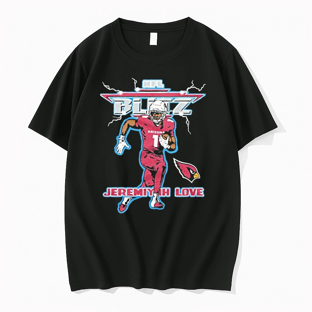 Officials Nfl Blitz Cardinals Jeremiyah Love T Shirt Sweater Hoodie