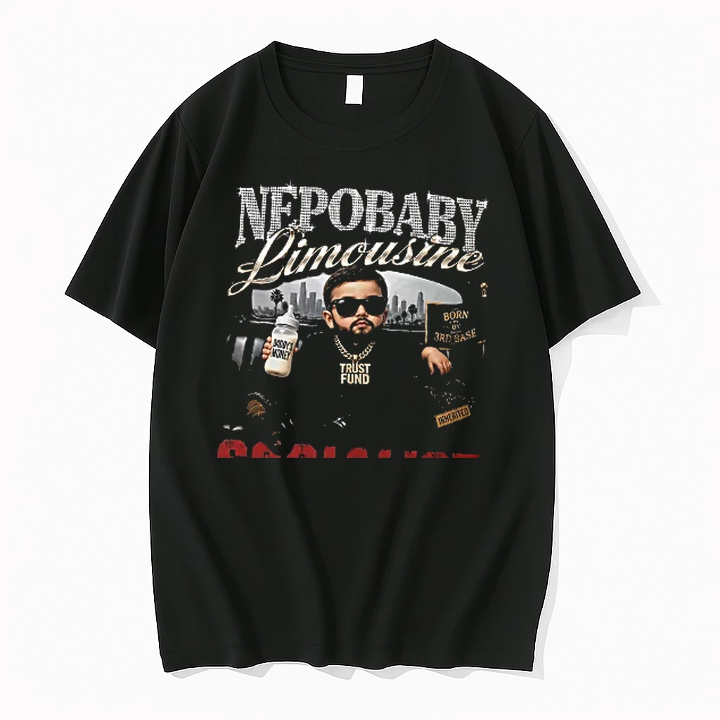 Officials Nepobaby Limousine Born On 3rd Base Daddys Money Trust Fund Inherited Socialist T Shirt Sweater Hoodie