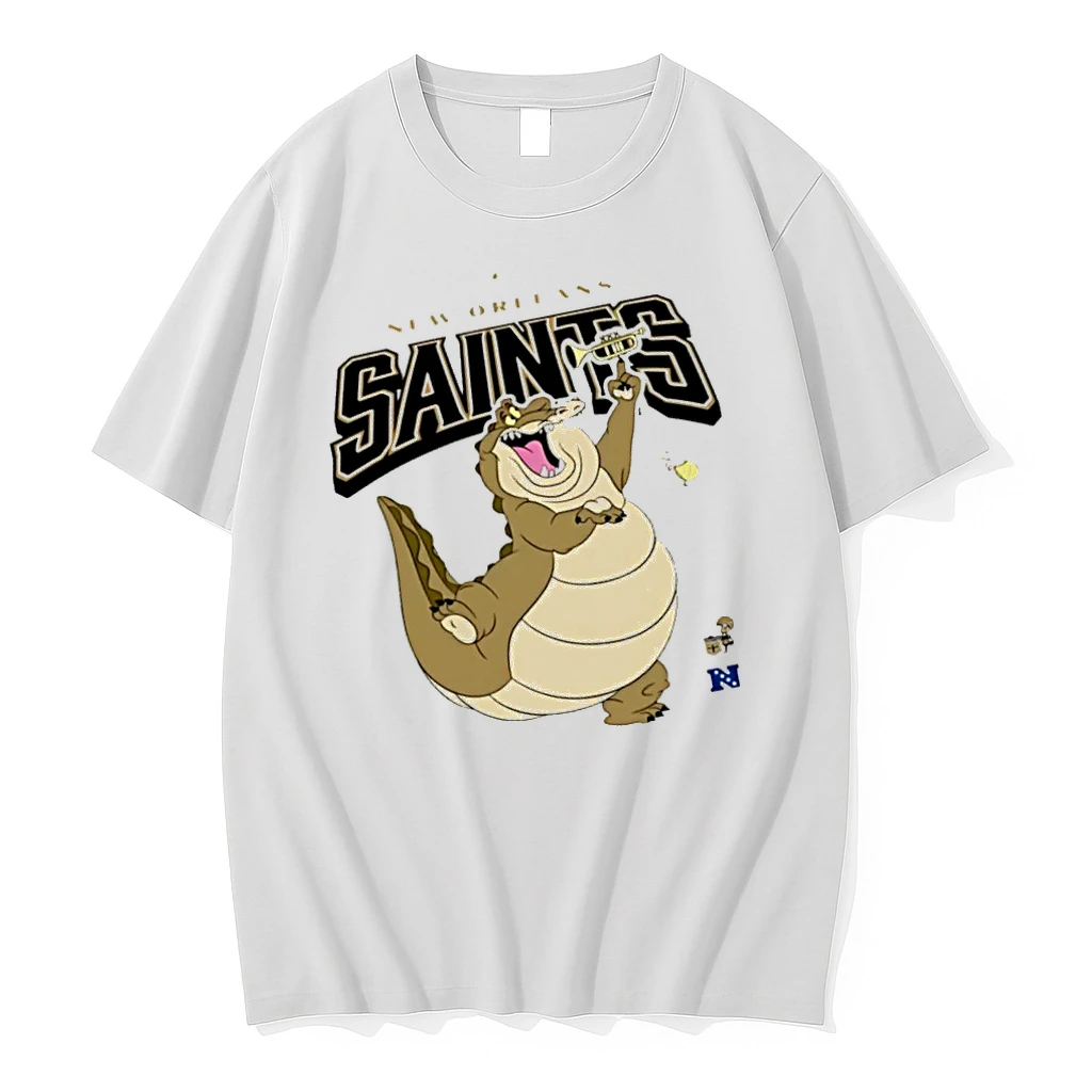 Officials New Orleans Saints Disney X Nfl Collab Mascot T Shirt Sweater Hoodie