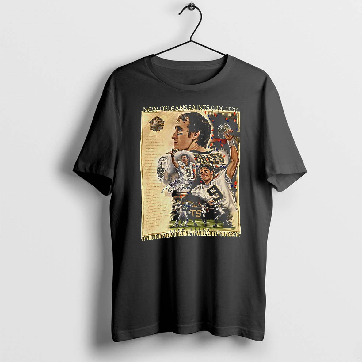 Officials New Orleans Saints Drew Brees If You New Orleans It Will Love You Back Women Premium T Shirt Sweatshirt Hoodie