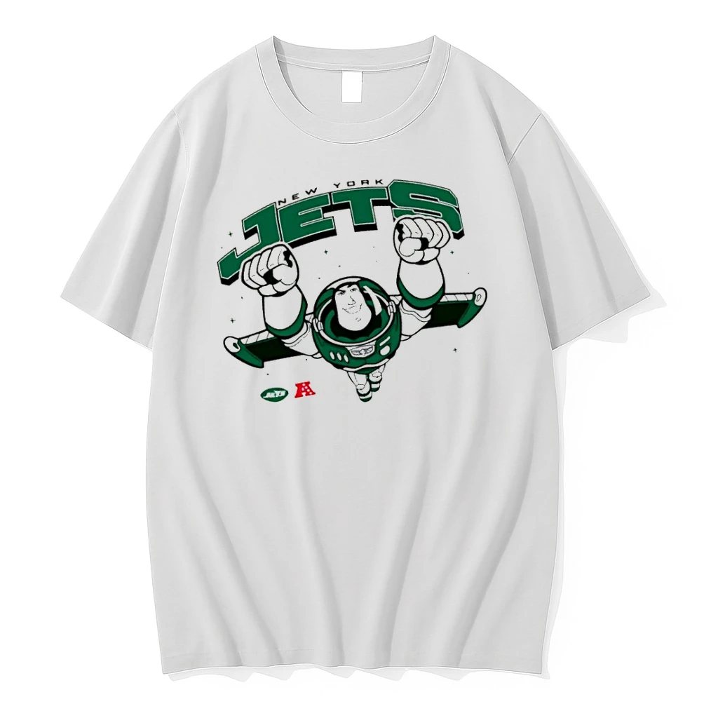 Officials New York Jets Disney X Nfl Collab Mascot T Shirt Sweater Hoodie