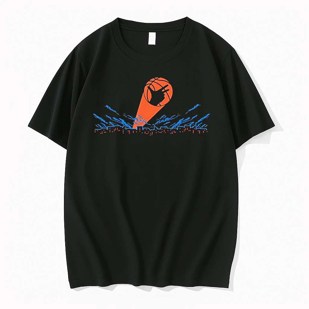 Officials New York Knicks Dub Hand Sign City Skyline T Shirt Sweater Hoodie