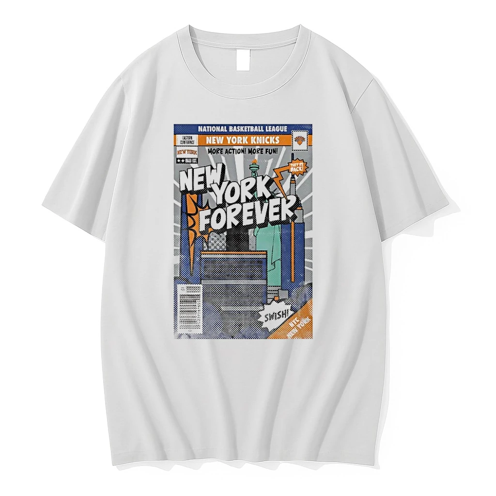 Officials New York Knicks More Action More Fun Comic Book Cover T Shirt Sweater Hoodie