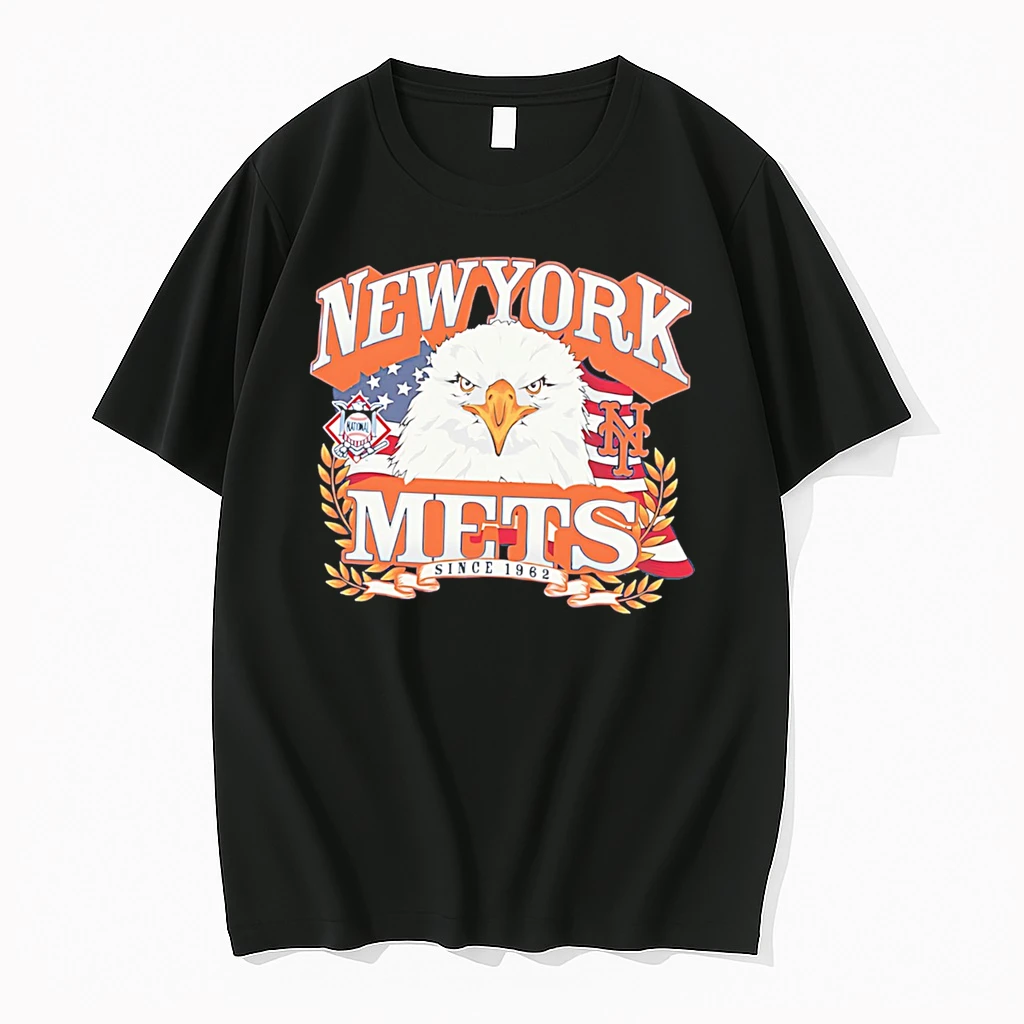 Officials New York Mets Americana Eagle Celebrating Americas 250th Tee T Shirt Sweater Hoodie