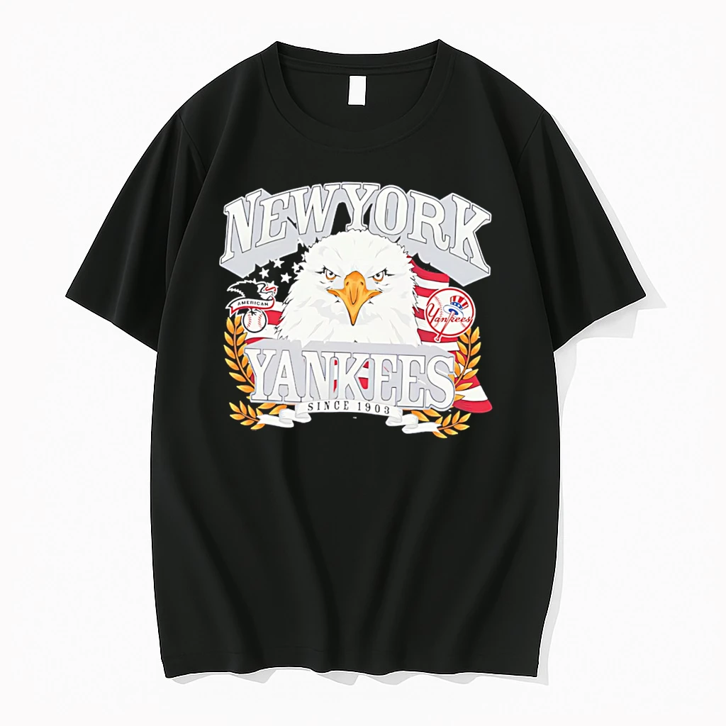 Officials New York Yankees Americana Eagle Celebrating Americas 250th Tee T Shirt Sweater Hoodie