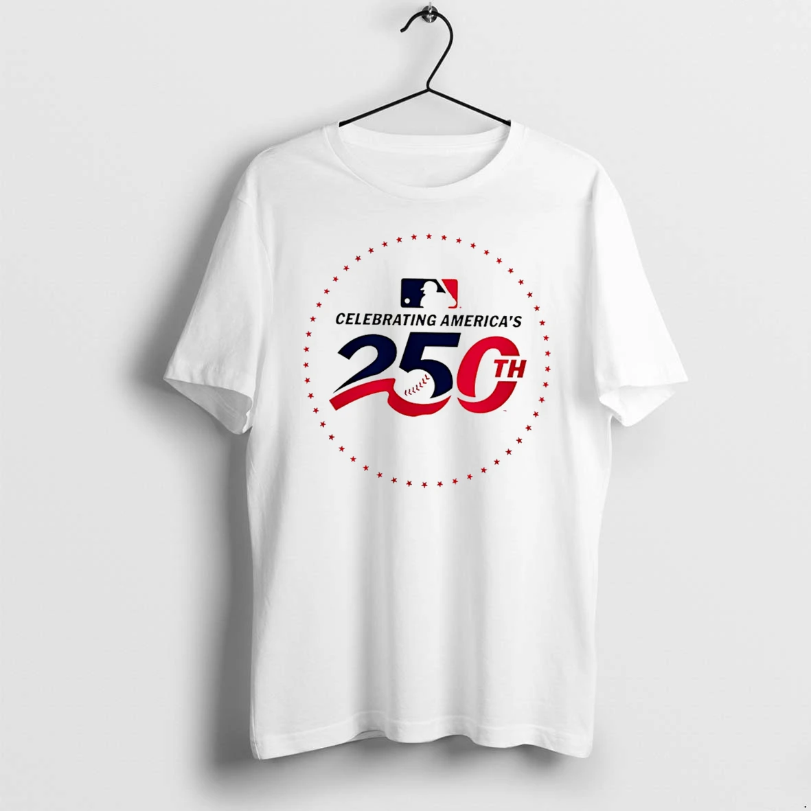 Officials New York Yankees Celebrating Americas 250th Logo Tee T Shirt Sweater Hoodie