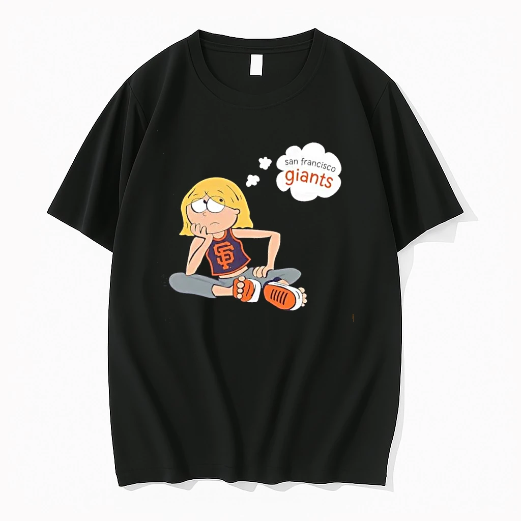 Officials Nice San Francisco Giants Mlb Cartoon Blonde Girl Daydreaming Thought Bubble Mens T Shirt Sweater Hoodie
