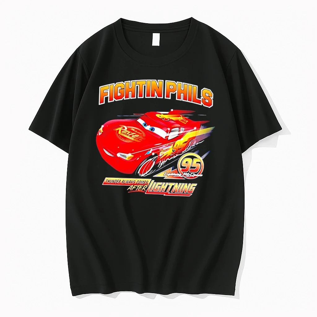 Officials Ot Sports Cars Lightning Mcqueen Toddler Fightin Phils Tee T Shirt Sweater Hoodie