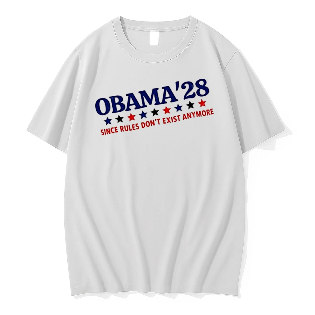 Officials Obama 2028 Since Rules Dont Exist Anymore Liberal Political Satire T Shirt Sweater Hoodie