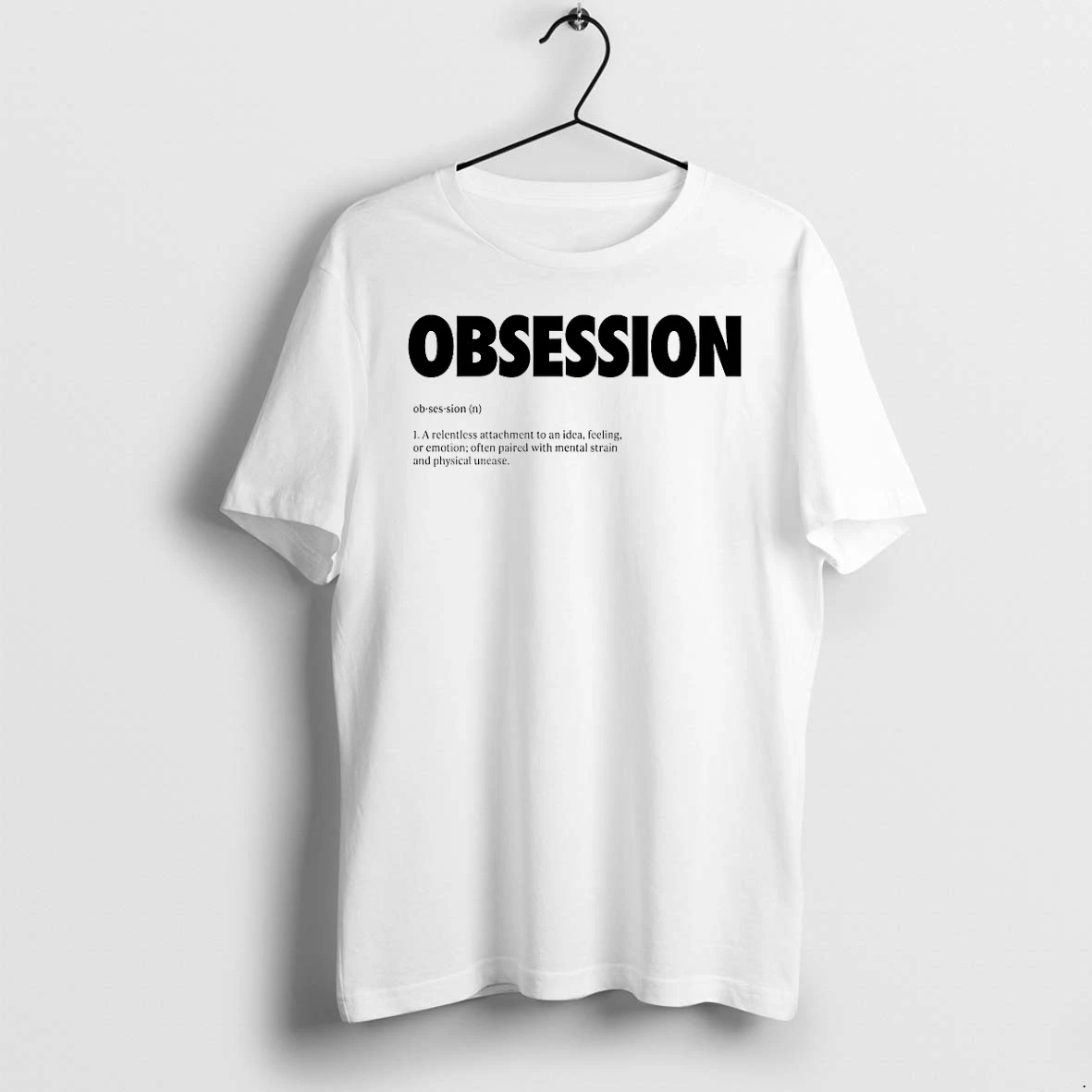 Officials Obsession Definition Minimalist Dictionary T Shirt Sweater Hoodie