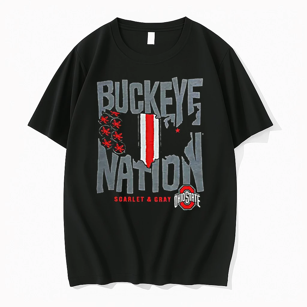 Officials Ohio State Buckeyes Buckeye Nation Scarlet And Gray Ohio State University T Shirt Sweater Hoodie