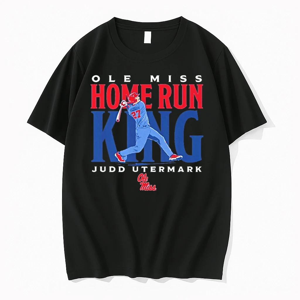 Officials Ole Miss Rebels Judd Utermark Home Run King T Shirt Sweater Hoodie