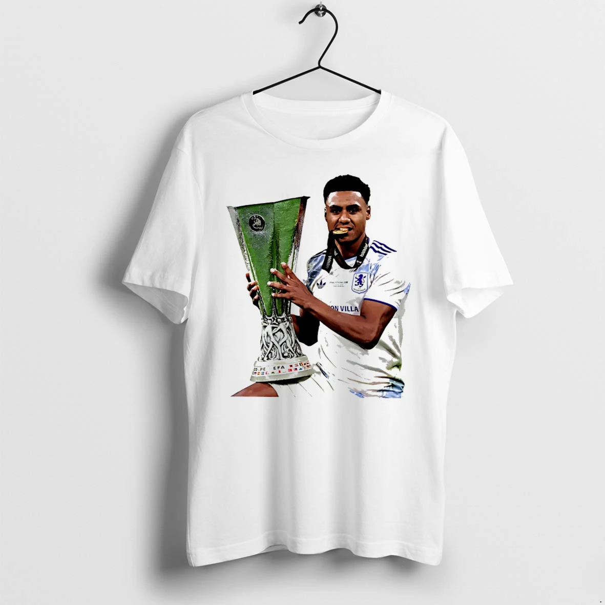 Officials Ollie Watkins Aston Villa 2026 Europa League Champions Tee T Shirt Sweater Hoodie