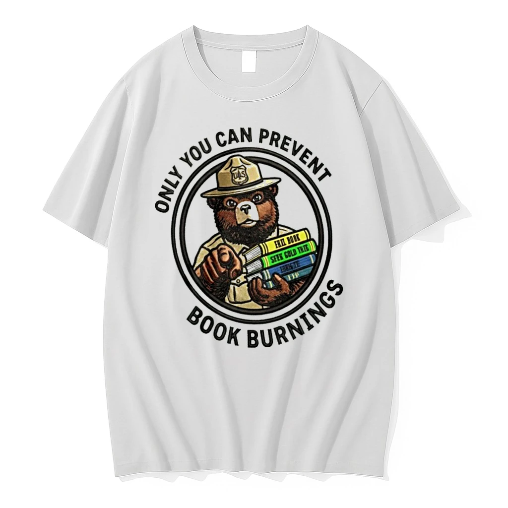 Officials Only You Can Prevent Book Burnings Sparky Bear T Shirt Sweater Hoodie