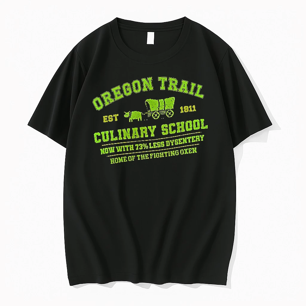 Officials Oregon Trail Culinary School Now With 73 Percent Less Dysentery Fighting Oxen T Shirt Sweater Hoodie