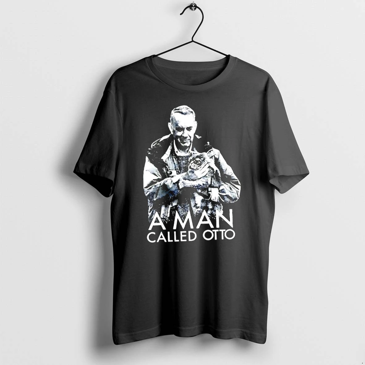 Officials Otto Anderson A Man Called Otto Tom Hanks With Cat Character Movie Premium T Shirt Sweatshirt Hoodie