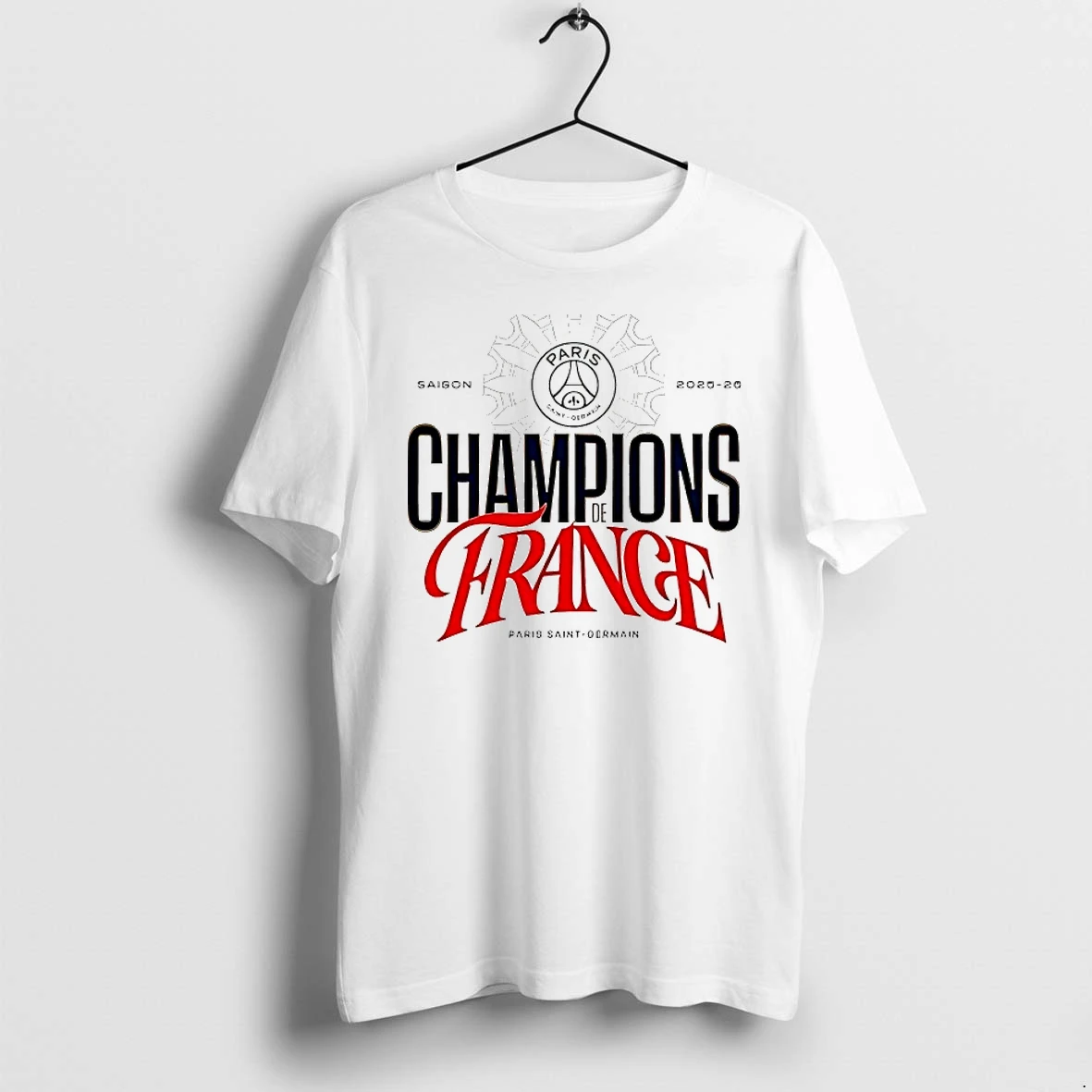 Officials Paris Saint Germain Champions De France Ligue 1 T Shirt Sweater Hoodie