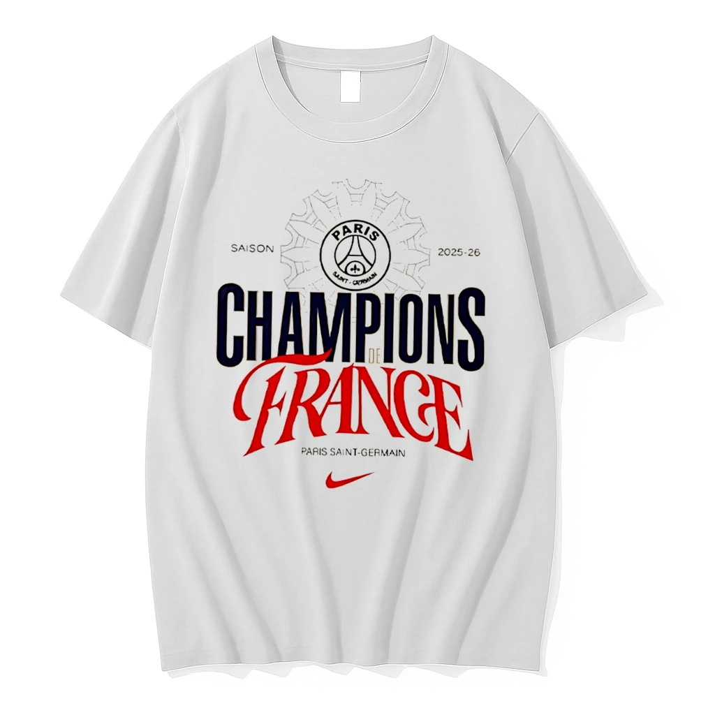 Officials Paris Saint Germain Ligue 1 Winners Champions De France 2026 Tee T Shirt Sweater Hoodie