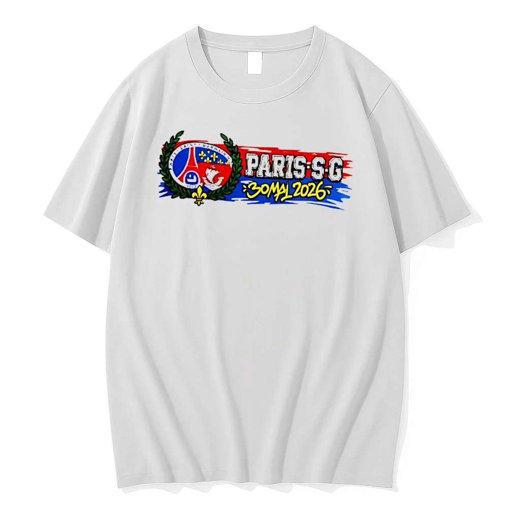 Officials Paris Saint Germain On The Roof Of Europe 2026 Tee T Shirt Sweater Hoodie