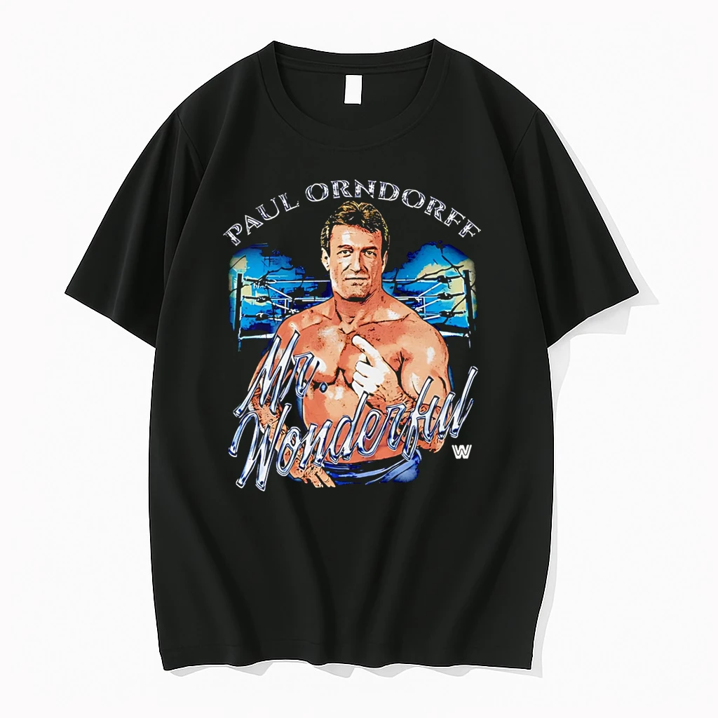 Officials Paul Orndorff Wwe Mr Wonderful Premium T Shirt Sweatshirt Hoodie