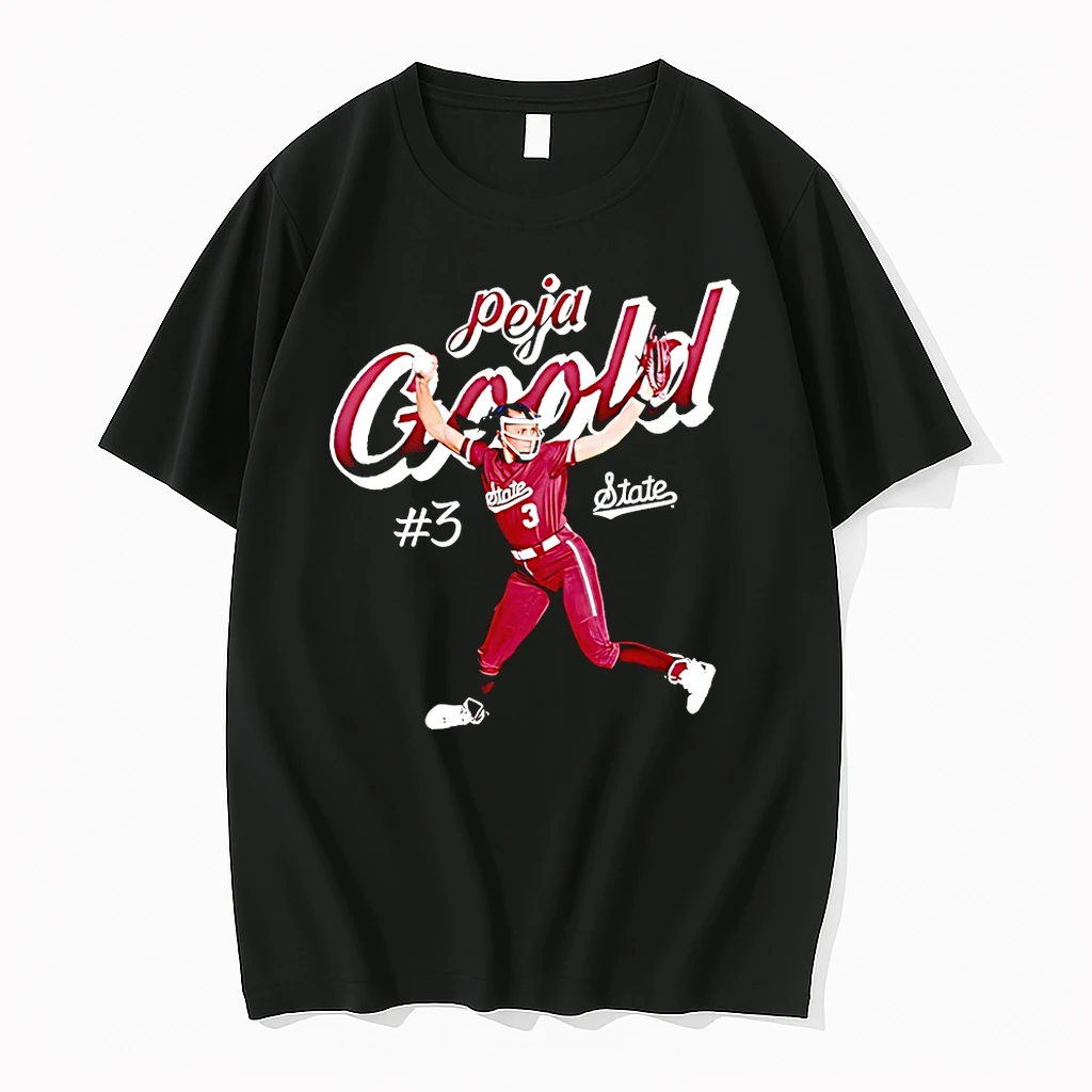 Officials Peja Goold Number 3 Of Arkansas Razorbacks Ncaa Softball Graphic T Shirt Sweater Hoodie