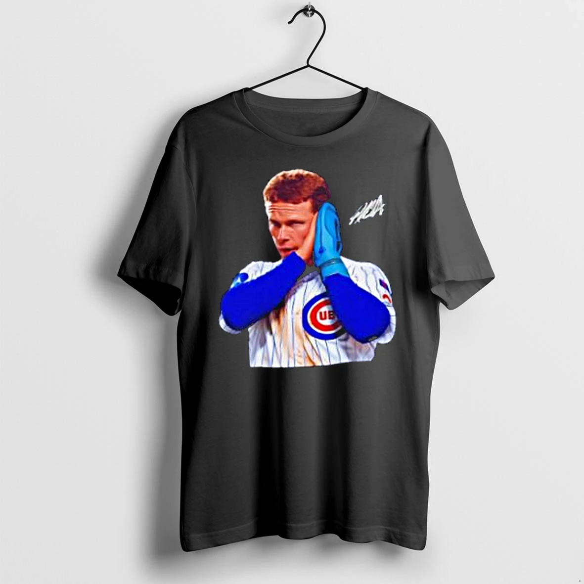 Officials Pete Crow Armstrong Chicago Cubs Night Night Celebration Signature Merch T Shirt Sweater Hoodie