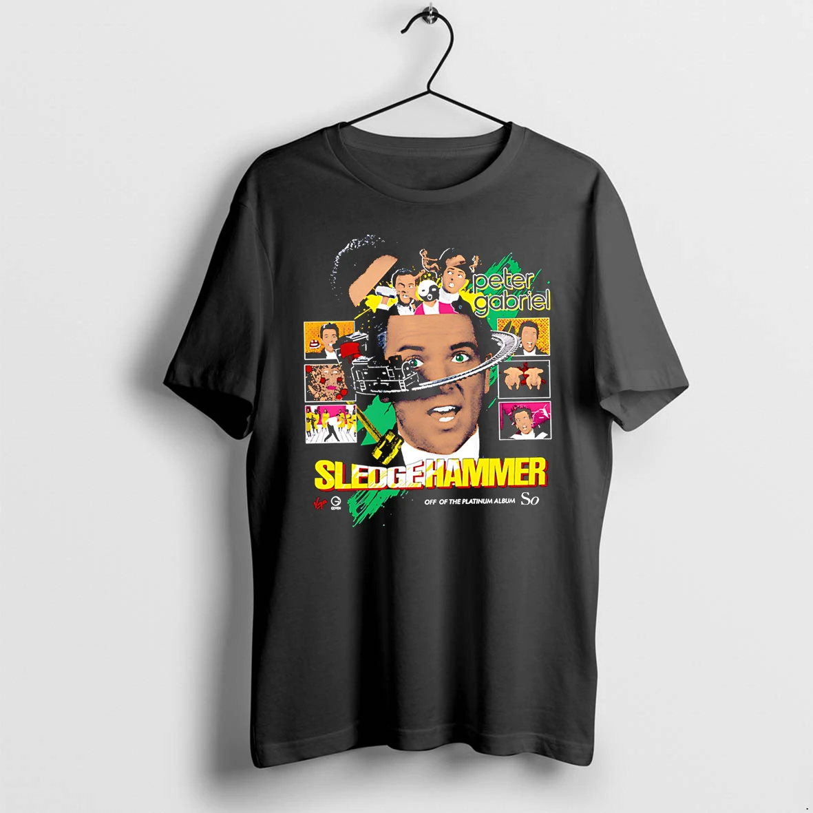 Officials Peter Gabriel Sledgehammer Off Of The Platinum Album So Premium T Shirt Sweatshirt Hoodie