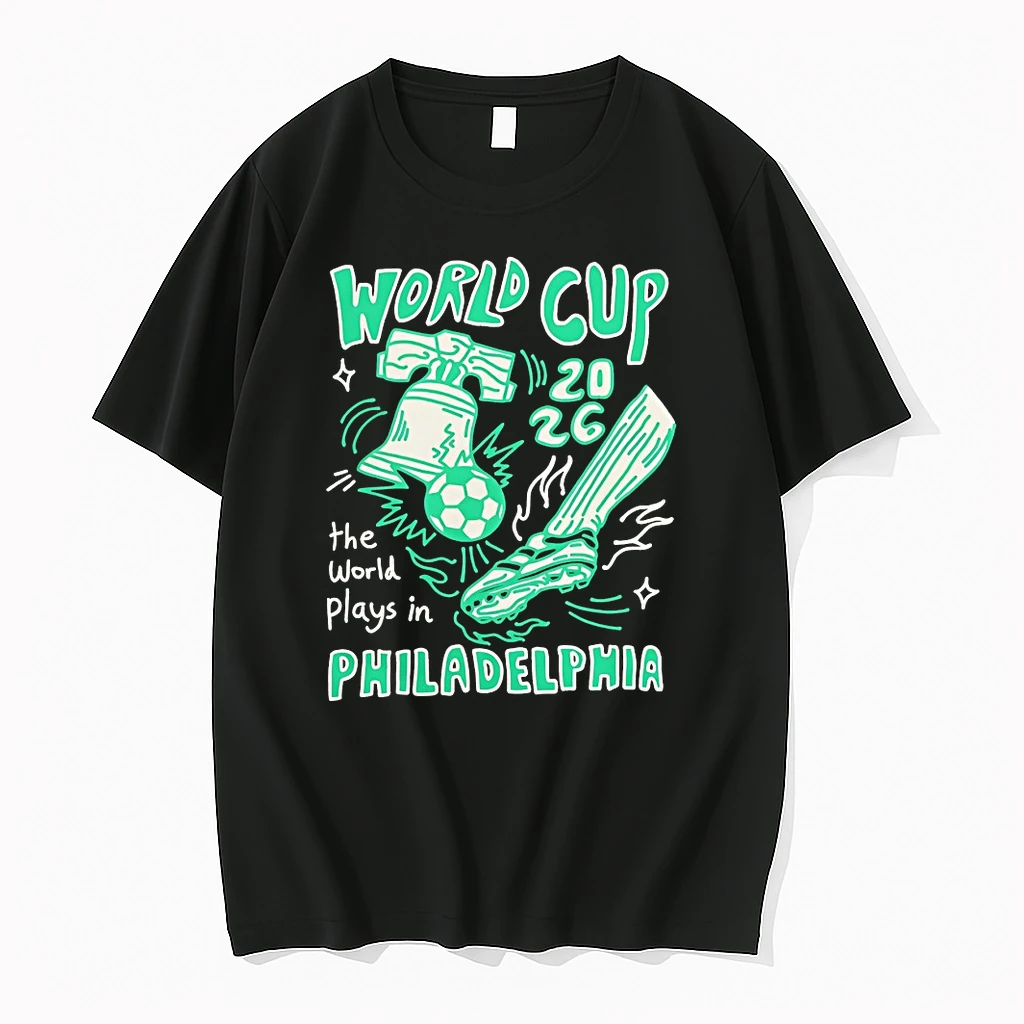 Officials Philadelphia Phillies World Cup 2026 The World Plays In Philadelphia T Shirt Sweater Hoodie