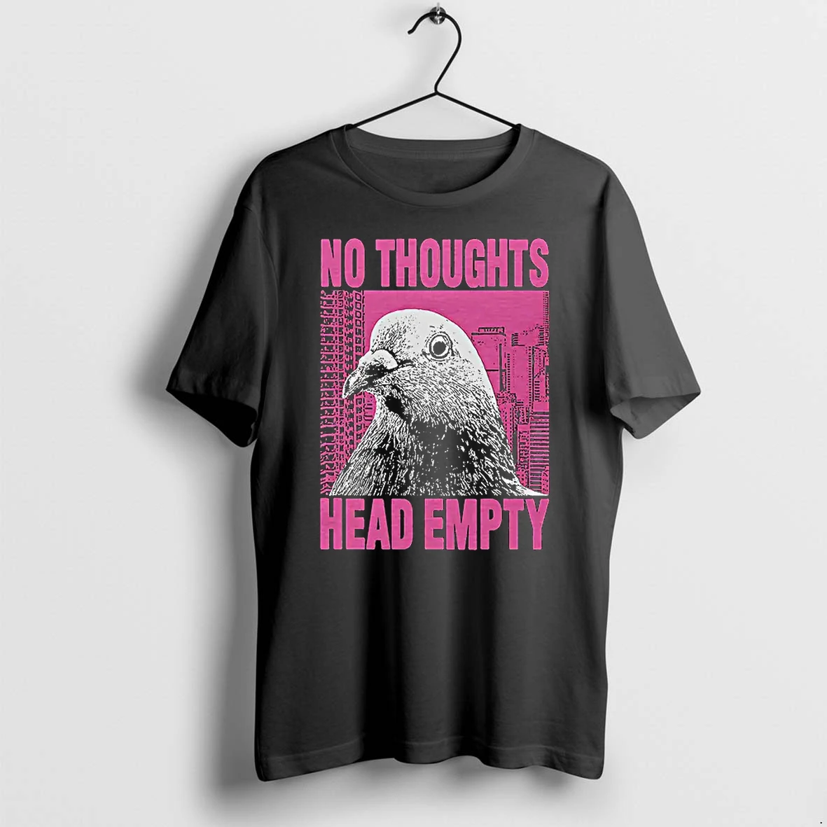 Officials Pigeon No Thoughts Head Empty City Bird Meme Tee T Shirt Sweater Hoodie