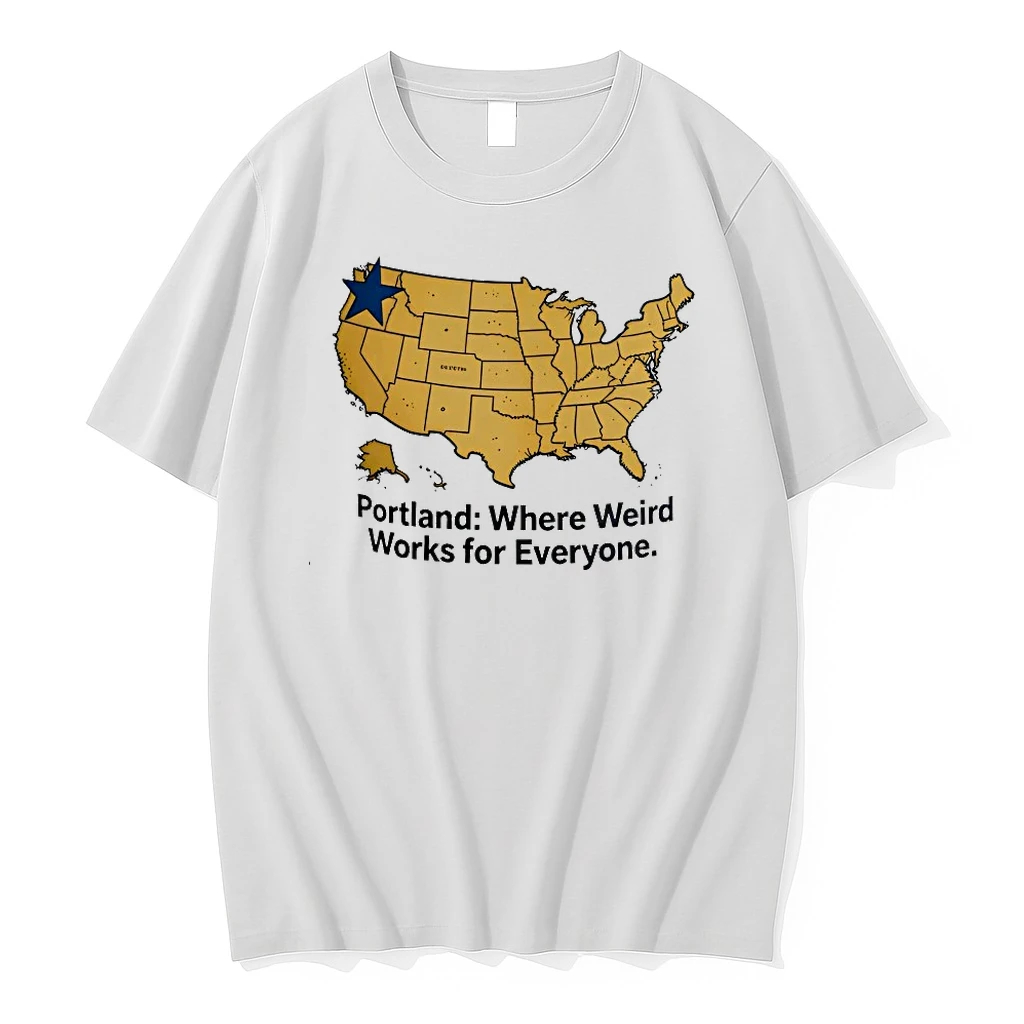 Officials Portland Where Weird Works For Evryone T Shirt Sweater Hoodie