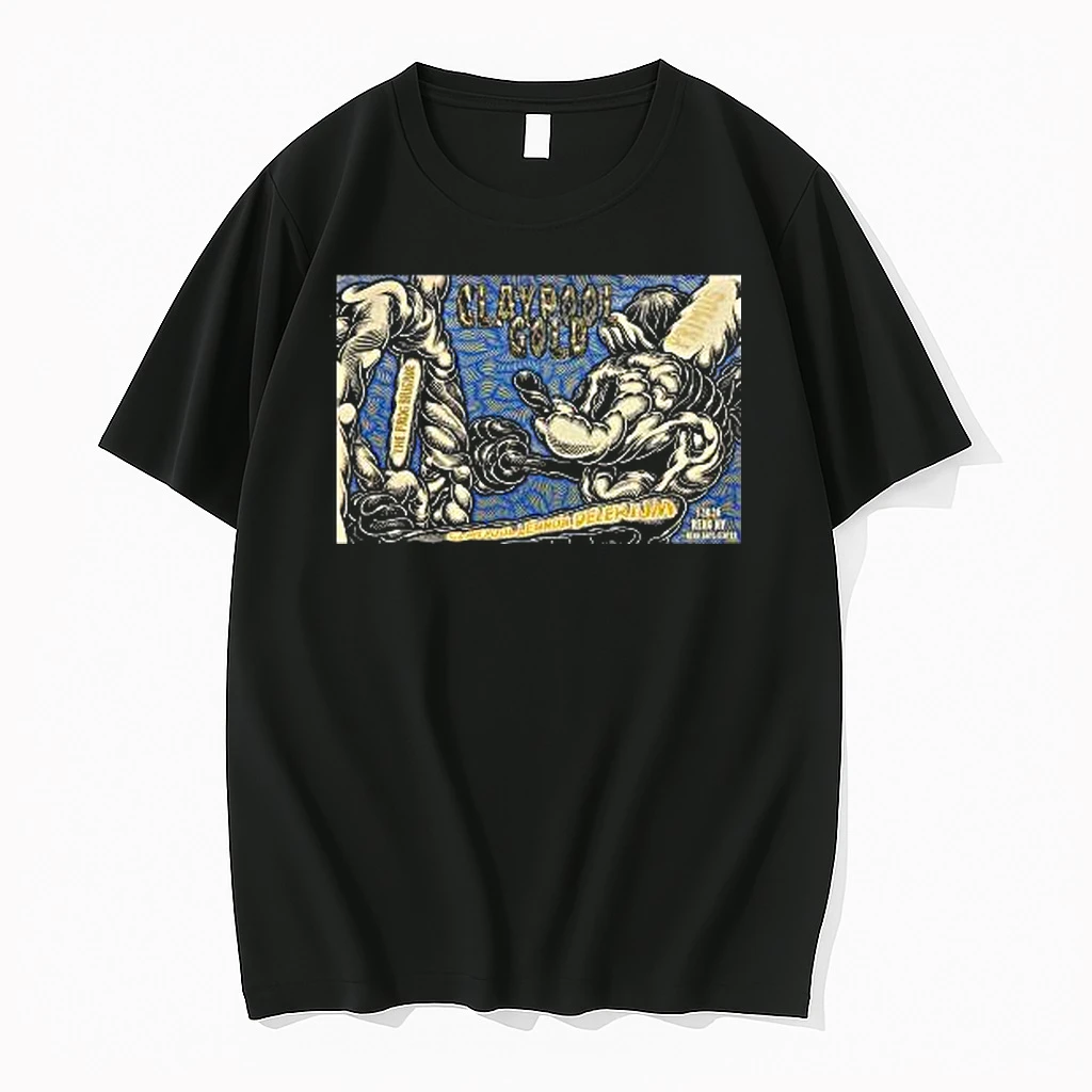 Officials Primus Claypool Gold Tour Downtown Reno Nv May 20 2026 Black T Shirt Sweater Hoodie