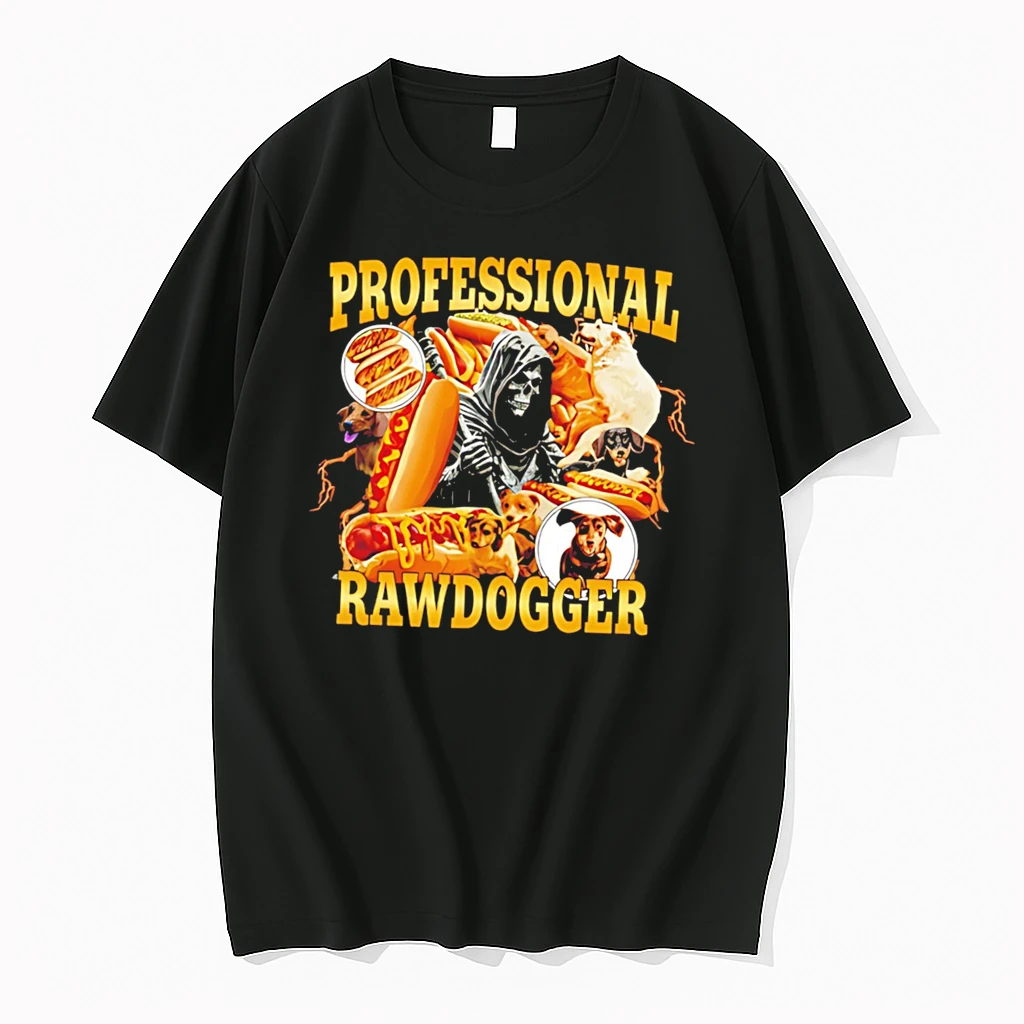Officials Professional Rawdogger Grim Reaper Dachshund Tee T Shirt Sweater Hoodie