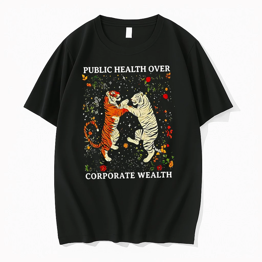 Officials Public Health Over Corporate Wealth Tigers T Shirt Sweater Hoodie