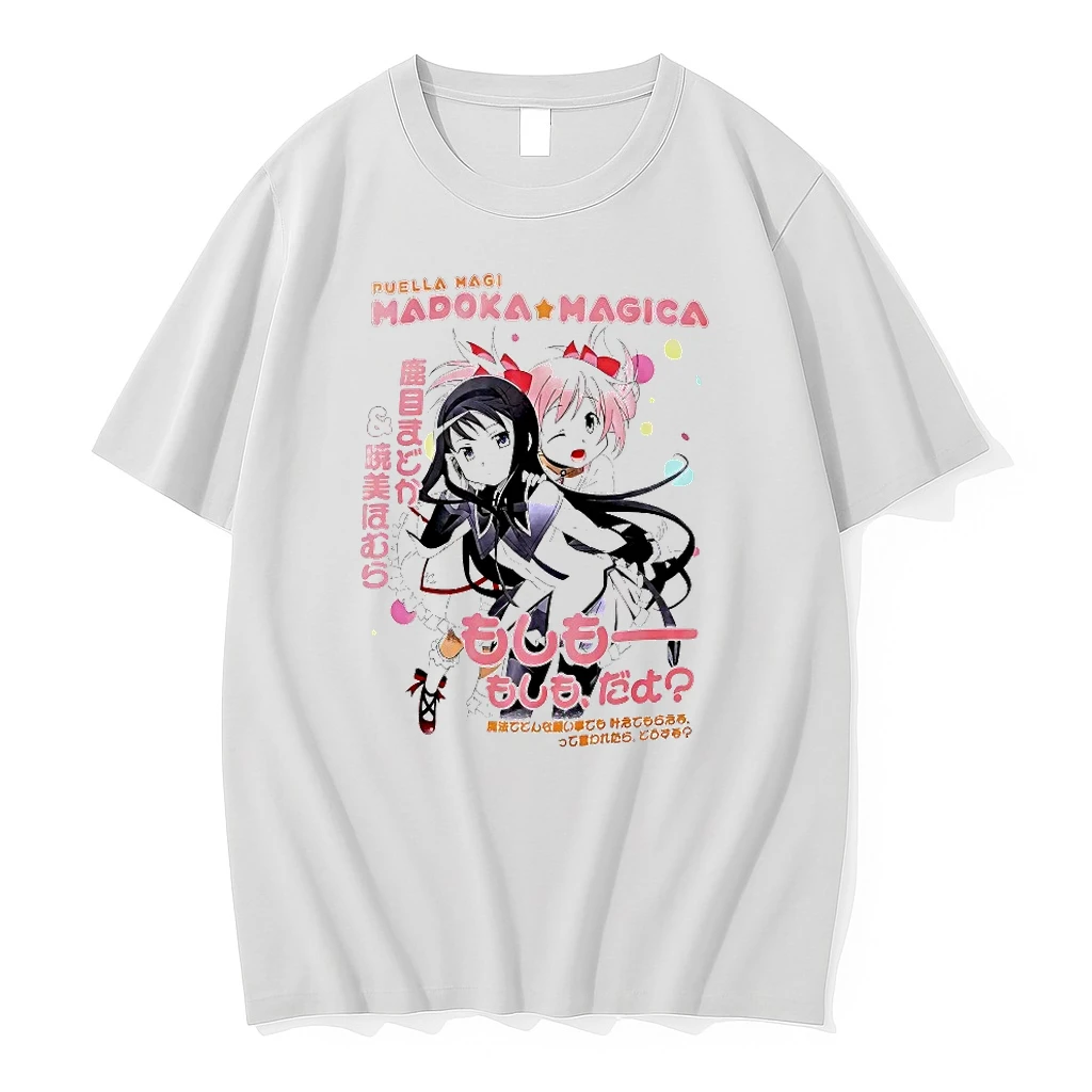 Officials Puella Magi Madoka Magica Duo T Shirt Sweater Hoodie