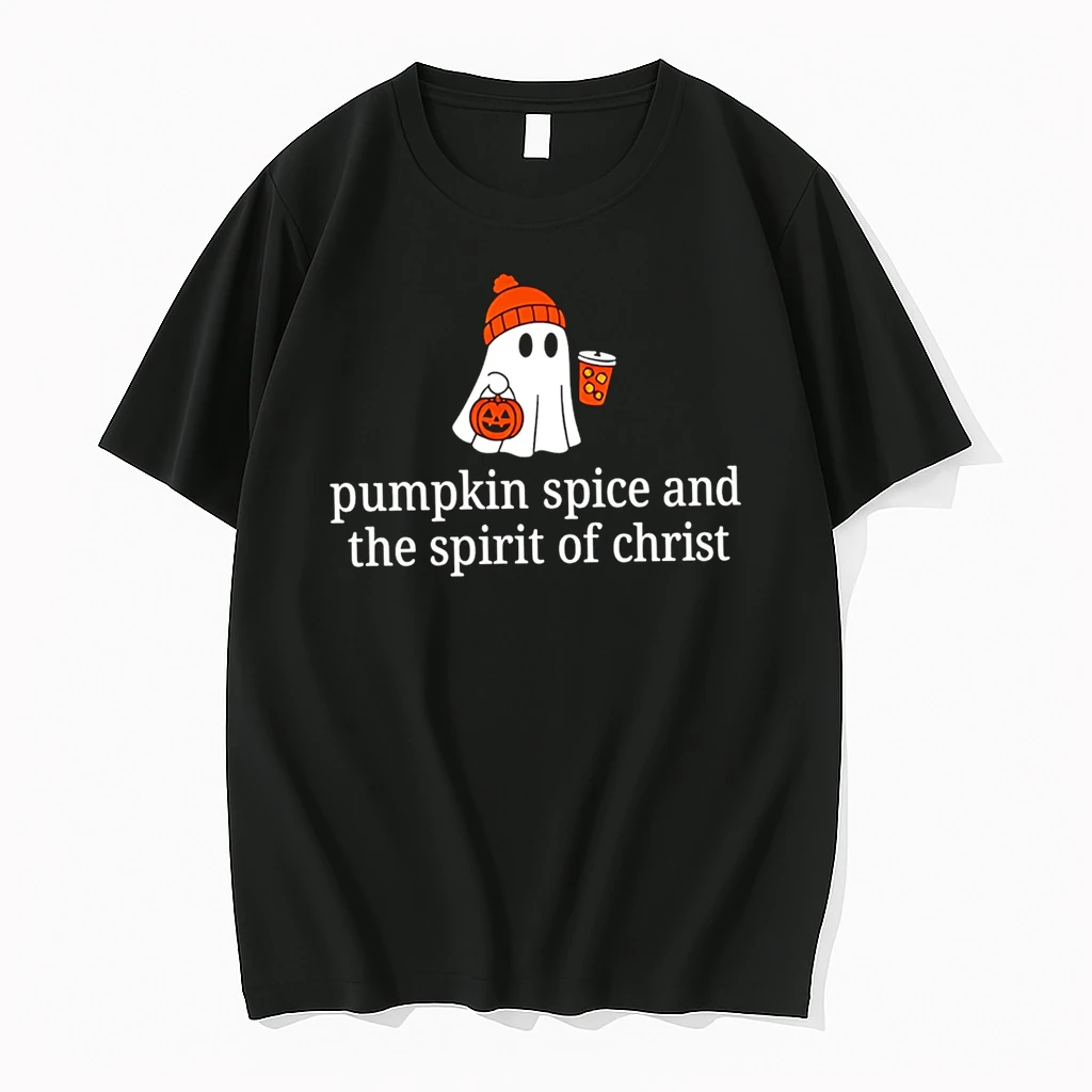 Officials Pumpkin Spice And The Spirit Of Christ T Shirt Sweater Hoodie