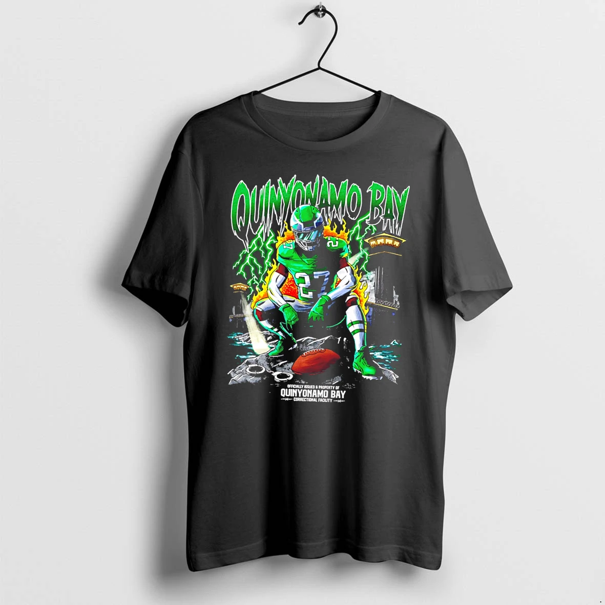 Officials Quinyon Mitchell Philadelphia Eagles Quinyonamo Bay Tee T Shirt Sweater Hoodie