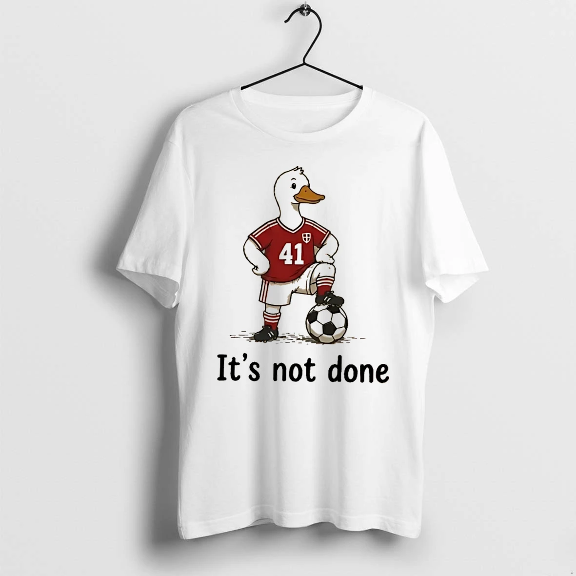 Officials Referee Goalie Arsenal Fc Player Its Not Done Tee T Shirt Sweater Hoodie