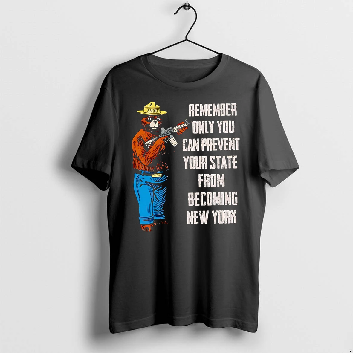 Officials Remember Only You Can Prevent Your State From Becoming New York Smokey Bear T Shirt Sweater Hoodie