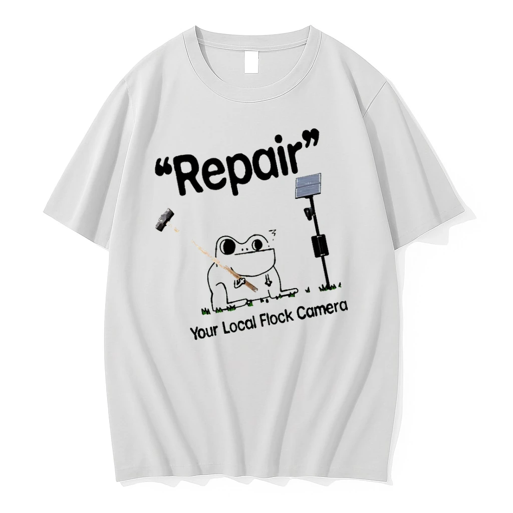 Officials Repair Your Local Flock Camera Frog Meme T Shirt Sweater Hoodie