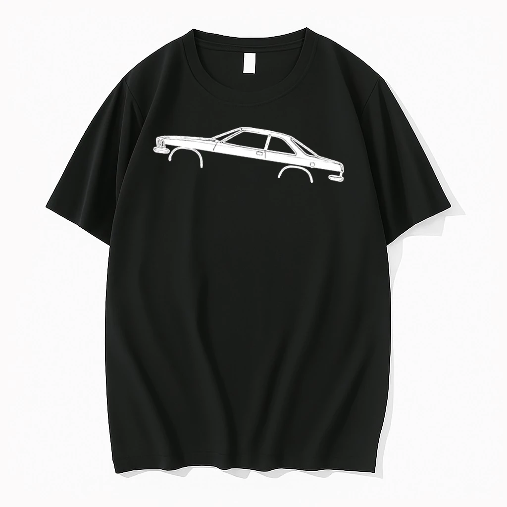 Officials Retro Vintage Classic Coupe Car Side Profile White Line Art Mens Premium T Shirt Sweatshirt Hoodie