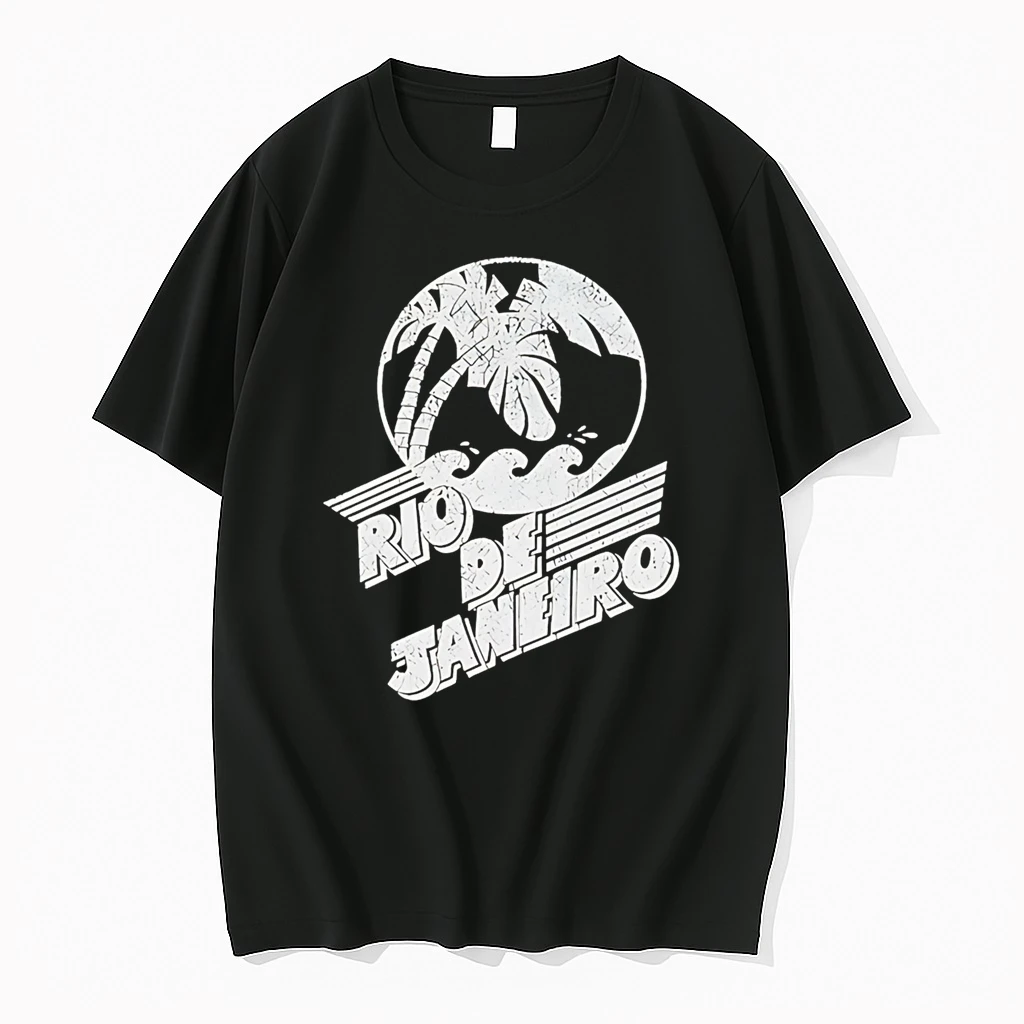 Officials Rio De Janeiro Palm Tree Waves Premium T Shirt Sweatshirt Hoodie